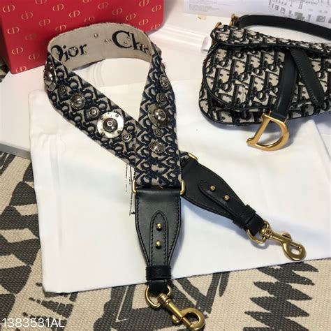 dior strap bag|dior bag with thick strap.